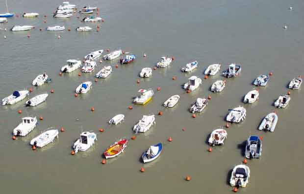 Saint-Georges-de-Didonne, vue sur les bateaux du port