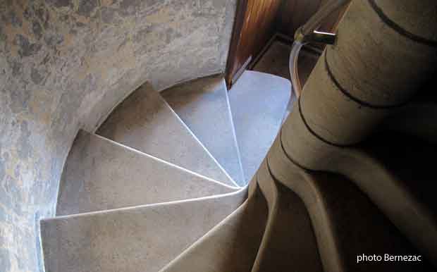 Saint-Georges-de-Didonne, escalier du phare