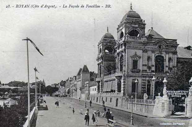 Royan carte postale ancienne, Foncillon