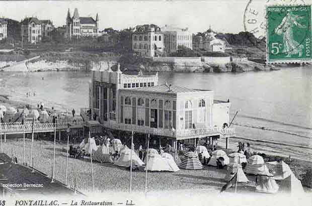 Royan Pontaillac carte postale ancienne