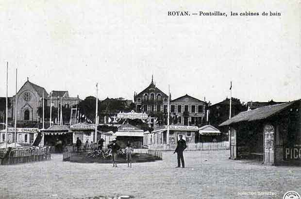 Royan Pontaillac carte postale ancienne