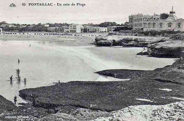 Royan Pontaillac carte postale ancienne