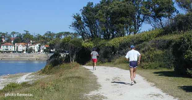 Royan, courir en bord de mer