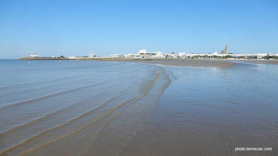 Royan - plage de la Grande Conche, vue générale