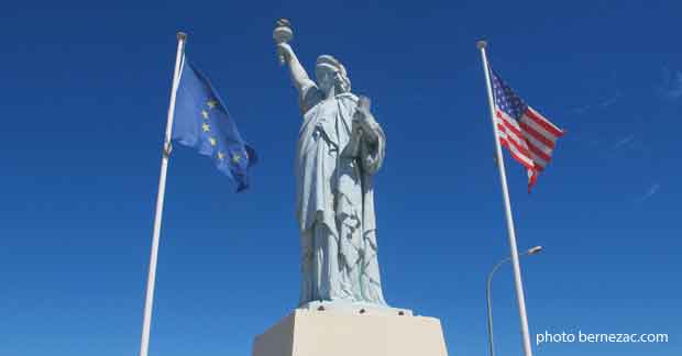 Soulac-sur-Mer, la statue de La Liberté