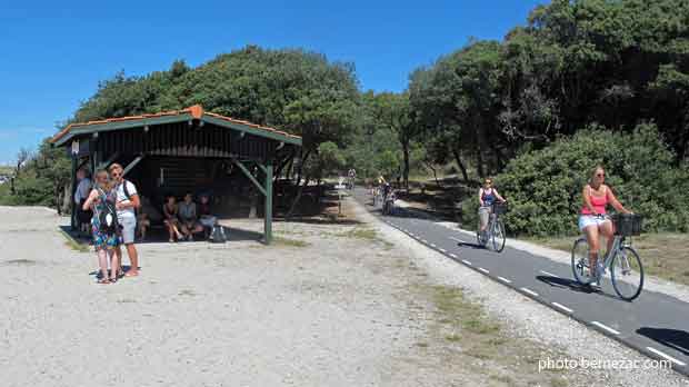 La gare du train touristique à Soulac - Les Arros